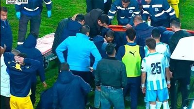 إصابة محمد حمدي ببلع في اللسان 