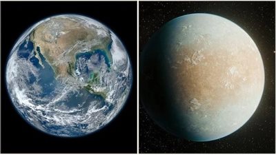 اكتشاف كوكب شبيه بالأرض 