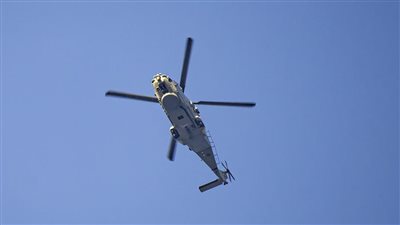 سقوط مروحية عسكرية في المياه الإقليمية القطرية 