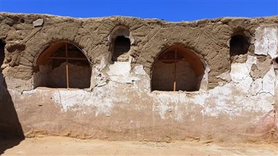 الكشف عن دير أثري بوادي النطرون 