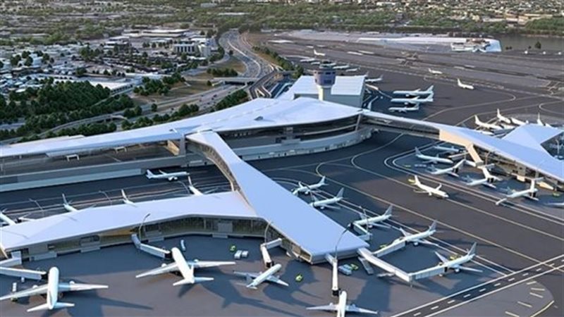 إغلاق مطار لاجوارديا