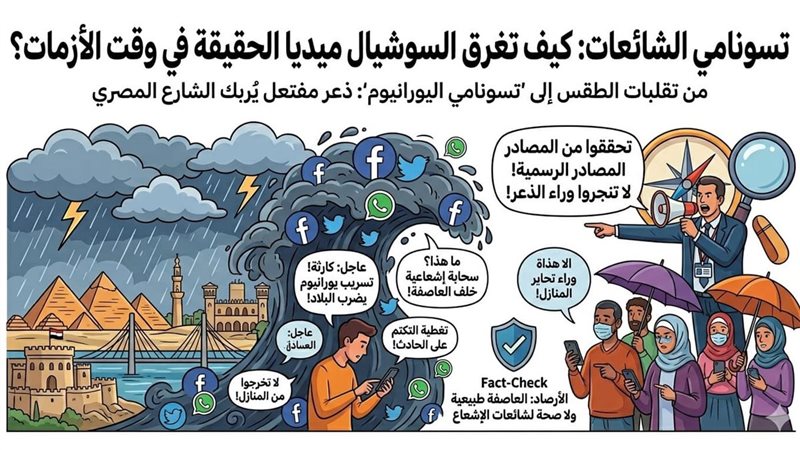 نظرة على وسائل التواصل