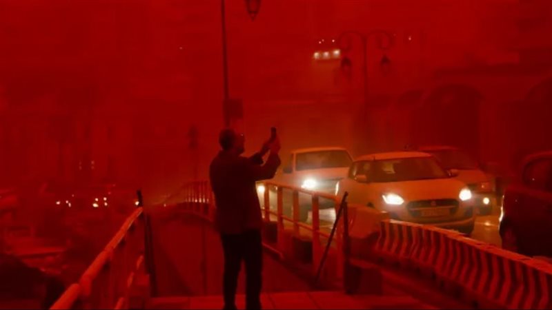 حقيقة وصول العاصفة