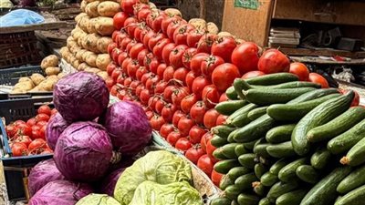 أسعار الخضروات في مصر اليوم الجمعة تشهد انخفاض سعر الطماطم  داخل سوق العبور