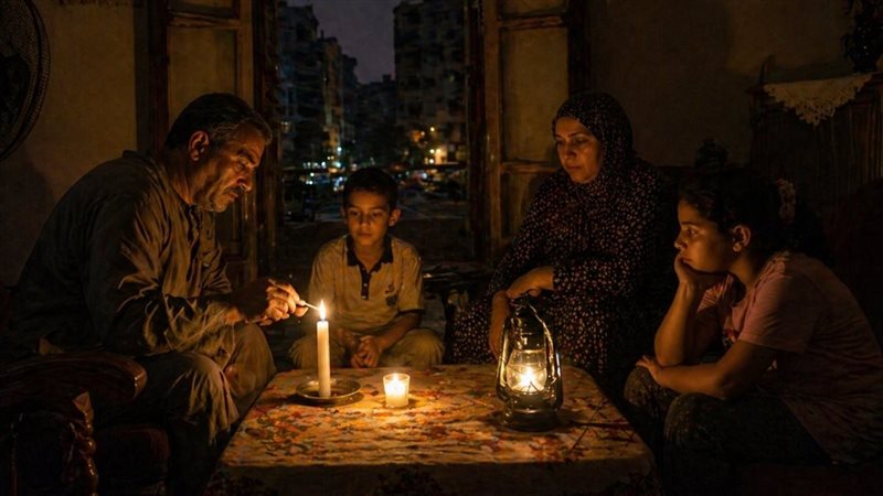 قطع الكهرباء في كفر