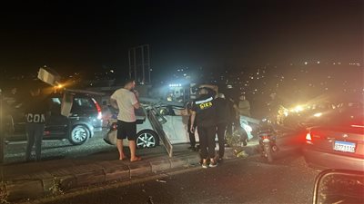 حادث مرسى مطروح اليوم يشهد اصطدام تريلا  