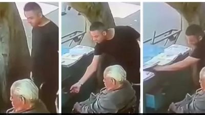 تداول مقطع فيديو سرقة بائع جرائد حلوان يثير الجدل 