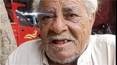 عم شعبان بائع الجرائد بحلوان 