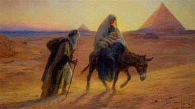 دخول العائلة المقدسة إلى أرض مصر 