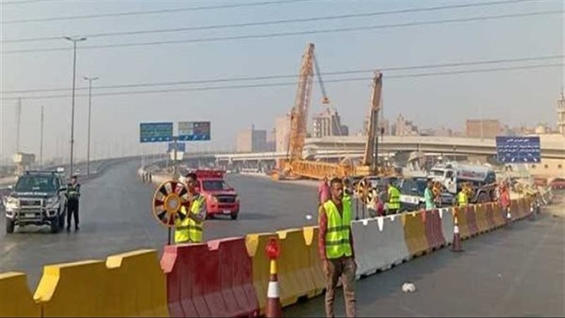 غلق محور الفريق كمال