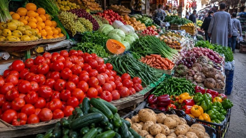 أسعار الخضروات والفاكهة
