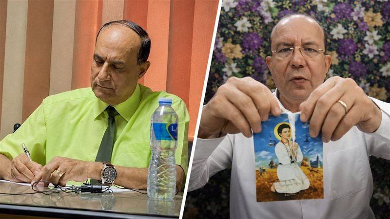 إجراء قانوني ضد نسيم عبد المسيح بعد تمزيق صور القديسين