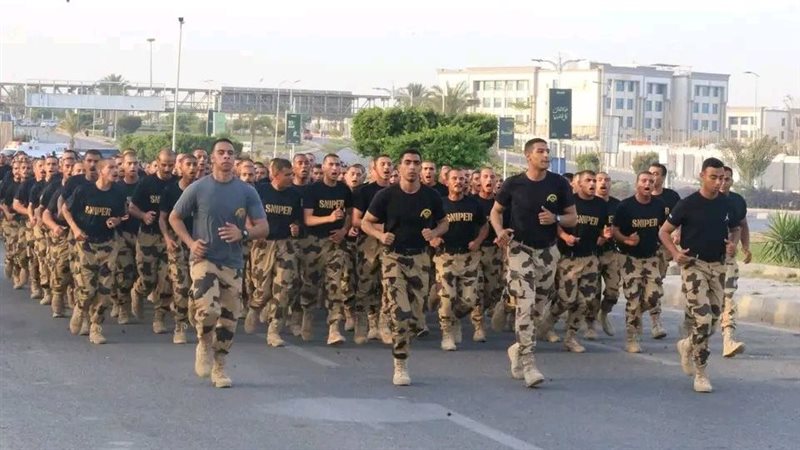 تدريبات قوات الصاعقة