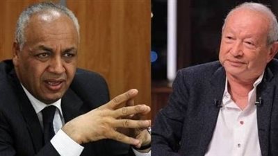مصطفى بكري ونجيب ساويرس 