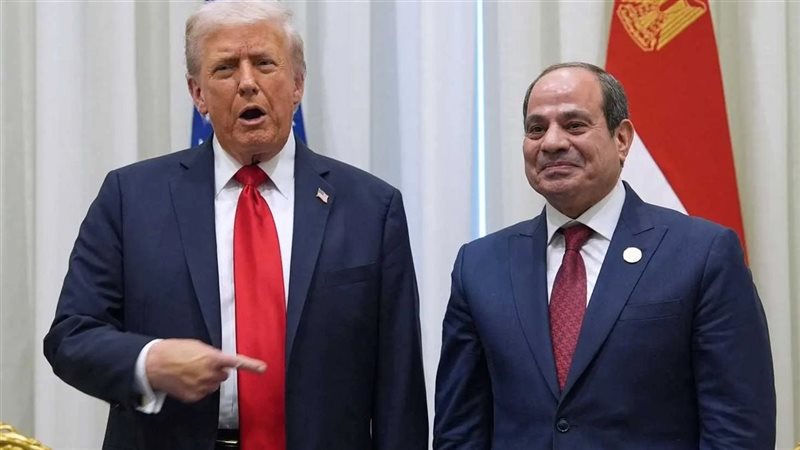لقاء السيسي وترامب