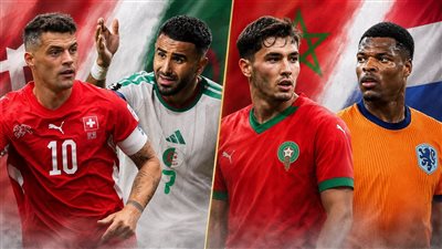 مواعيد مباريات المغرب والجزائر في كأس العالم والقنوات الناقلة