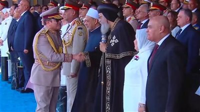 البابا تواضروس يشارك في افتتاح مقر القيادة الاستراتيجية 