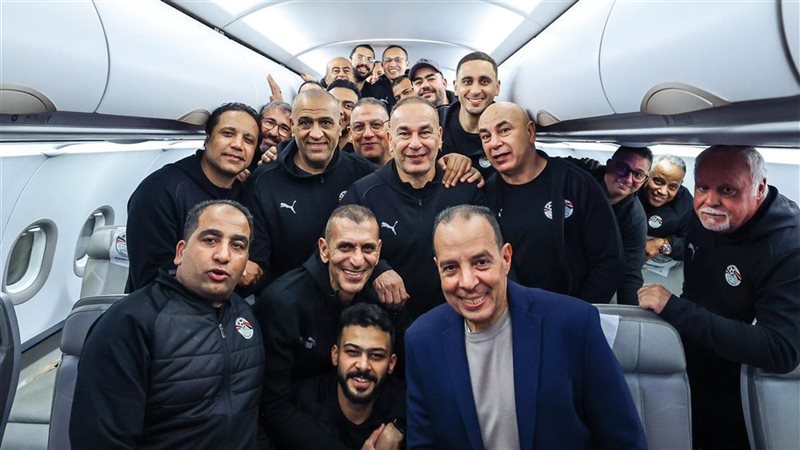 بعثة منتخب مصر تعود