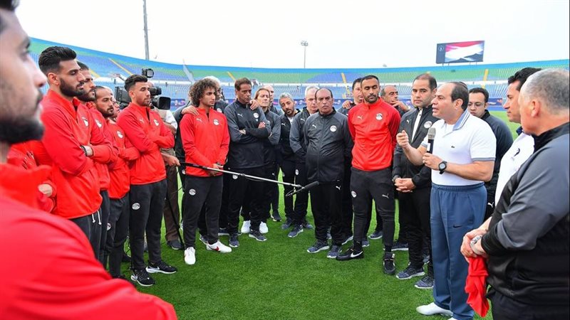 استقبال بعثة منتخب