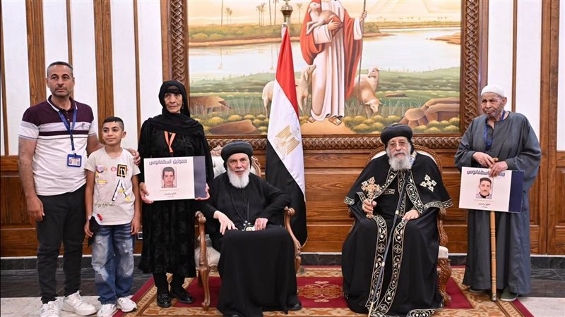 البابا تواضروس يستقبل