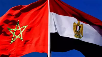 مباراة ودية بين مصر والمغرب