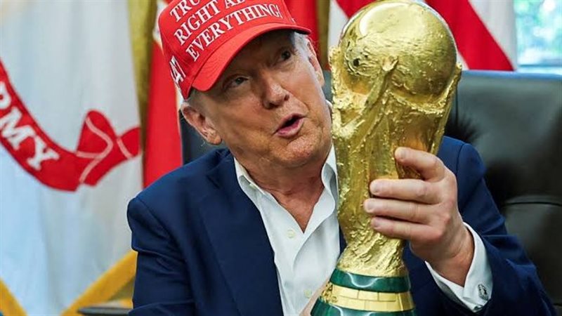 حضور ترامب نهائي المونديال
