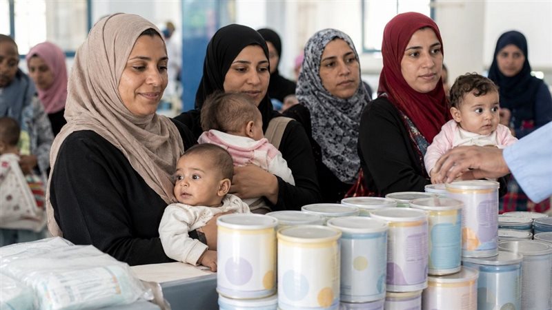   ألبان الأطفال المدعمة