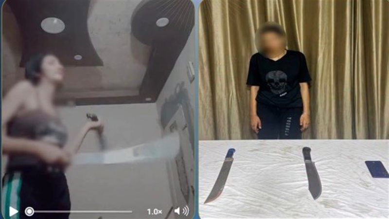 القبض على فتاة رقصت