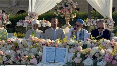 حفيدة علي جمعة تحتفل بعقد قرانها 