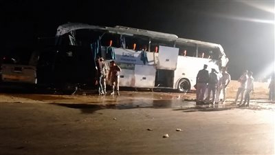 وفاة طفل وإصابة 13 في حادث أتوبيس كنيسة ميت خاقان وخروج معظم المصابين من المستشفى
