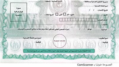 الصحة توضح فحوصات المقبلين على الزواج قبل 14 يومًا 