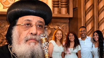 البابا تواضروس يعزي ضحايا النرجس 