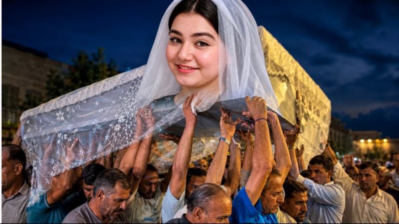 .مشاهد مؤلمة من جنازة