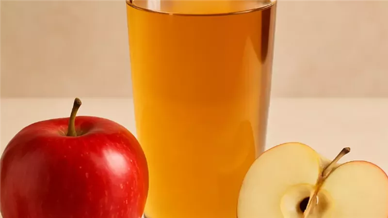عصير التفاح 