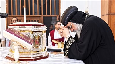 نياحة القمص باسيليوس مجلي بعد 53 عامًا من الخدمة والبابا تواضروس يقدم التعازي