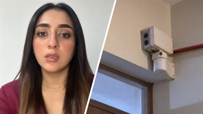كاميرا غرفة فتاة