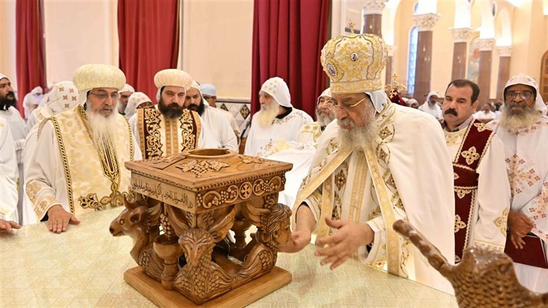 البابا تواضروس بدير
