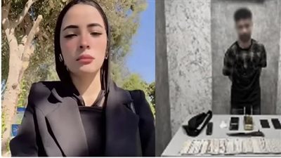 دينا عزت أمام الطب الشرعي بعد ادعاء إصابتها أثناء القبض عليه 