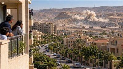 أصوات انفجارات في القاهرة والجيزة اليوم 