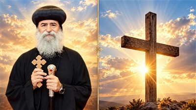الأنبا بيمن يعلق على واقعة إشعال النار في عيد الصليب، 