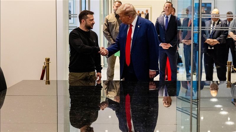 حركة ترامب بعد مصافحة