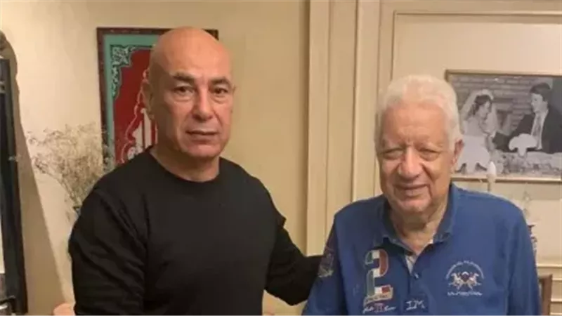 مرتضى منصور يستقبل