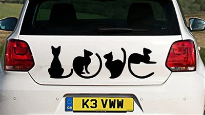 تحذير من وضع الملصقات على السيارة غرامة مرورية تعرف عليها