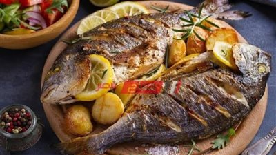 من هنا ورايح هتعمليه علي طول في بيتك سر جمال صنية السمك البلطي