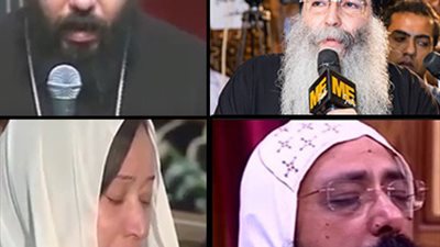 بالفيديو.. كلمة الانبا يوحنا عن ابونا صرابامون عبدة فى حفل تابينة وسط تاثر من الجميع