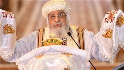 عاجل اول ظهور لقداسه البابا تواضروس بعد اشاعه اصابته بالشلل وفقدان الحركه