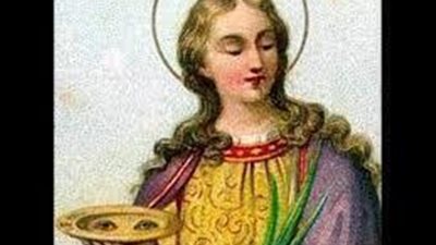 الشهيدة لوسيا من القديسات العظيمات والتي بشفاعتها تحدث العديد من المعجزات فتعرفو عليها