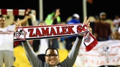 فرحة عارمة لجماهير الزمالك بعد الفوز على الترجى