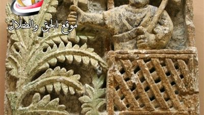 بالصوره رأس راهب شهيد من عصور الرومان لم تتحل حتي الان