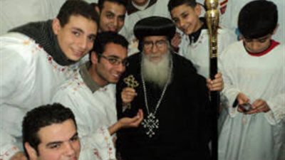 سر جديد لاول مره ينشر عن المتنيح الأنبا انجيلوس ماتوريش الصوره لحد غير بعد نياحتي !!??